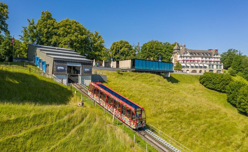 Gurten railway being renovated