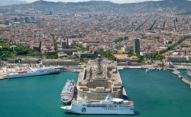 Cruise city Barcelona