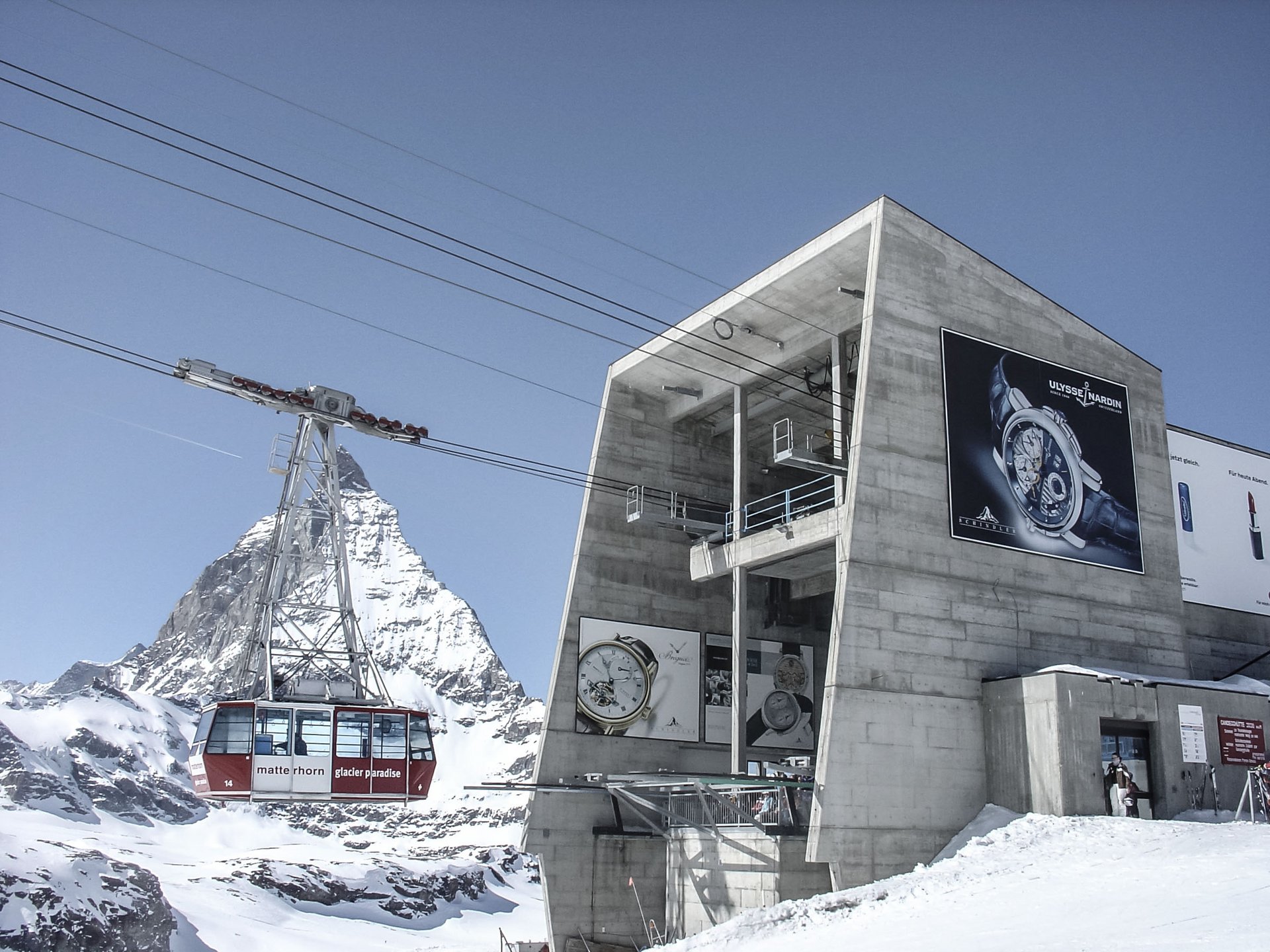 Matterhorn Gondelbahn mit automatischen Sonderlösung Schiebetüren