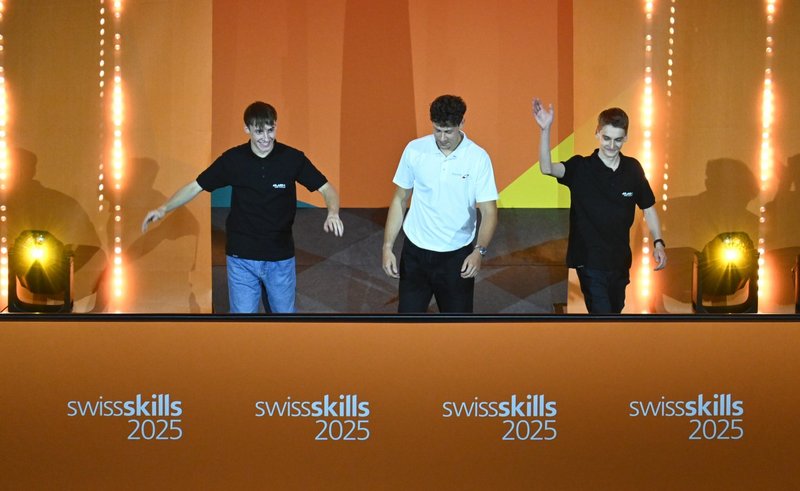 Gold und Silber an den SwissSkills