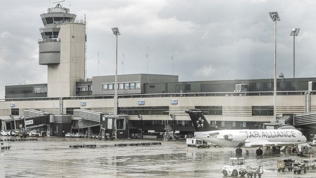 Flughafen in Zürich