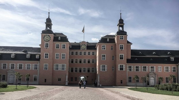Schloss Schwetzingen in Schwetzingen, Deutschland