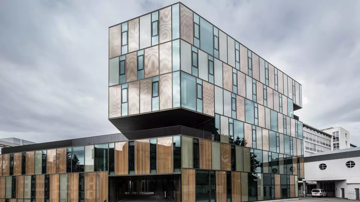 Gebäude der KBS Berufsschule in Freiburg